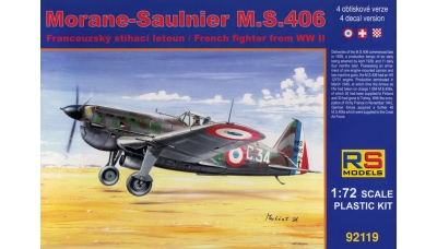 M.S.406 Morane-Saulnier - RS MODELS 92119 1/72