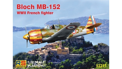 MB.152 Marcel Bloch, SNCASO - RS MODELS 92217 1/72