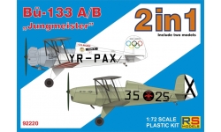 Bü 133A/B Bücker, Jungmeister & CASA 1.131L - RS MODELS 92220 1/72