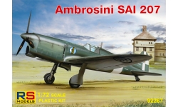 SAI Ambrosini 207 - RS MODELS 92267 1/72