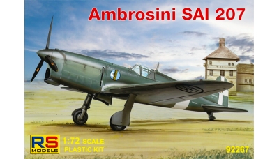 SAI Ambrosini 207 - RS MODELS 92267 1/72