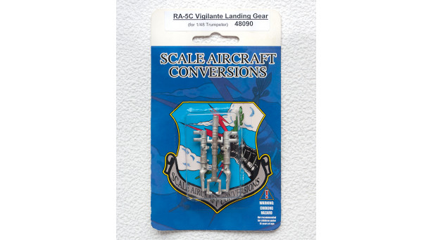 Стойки шасси для RA-5C North American, Vigilante (TRUMPETER) - 1/48 SCALE AIRCRAFT CONVERSIONS (SAC) 48090. Набор афтермаркета.