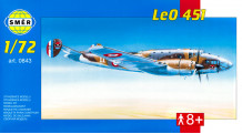 LeO 451 Lioré et Olivier, SNCASE - SMĚR 0843 1/72