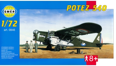 Potez 540 - SMĚR 0846 1/72