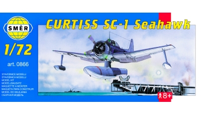 SC-1 Curtiss, Seahawk - SMĚR 0866 1/72