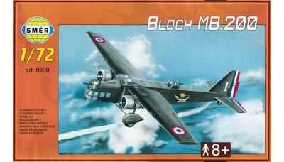 MB.200 Marcel Bloch, SNCASO - SMĚR 0939 1/72