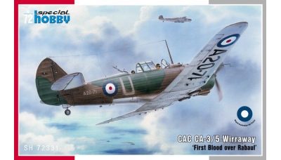 Wirraway CA-3/5 CAC - SPECIAL HOBBY SH72331 1/72