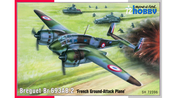 Breguet Br.693 SNCAC - 1/72 SPECIAL HOBBY SH72396