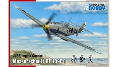 Bf 109E-1 Messerschmitt - SPECIAL HOBBY SH72459 1/72
