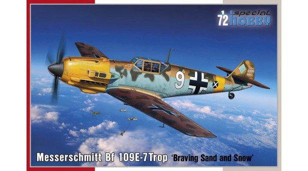 Bf 109E-7 Messerschmitt, Emil - 1/72 SPECIAL HOBBY SH72462