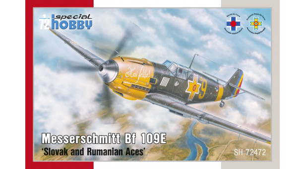 Bf 109E-3/E-7 Messerschmitt, Emil - 1/72 SPECIAL HOBBY SH72472