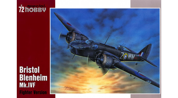 Blenheim Mk IVF Bristol - 1/72 SPECIAL HOBBY SH72063