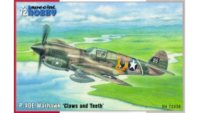 P-40E Curtiss, Warhawk - SPECIAL HOBBY SH72338 1/72