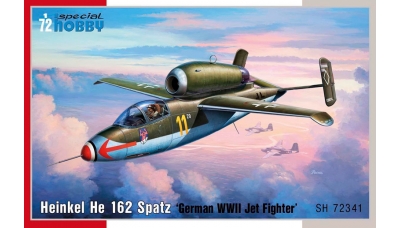 He 162A-2 Heinkel, Volksjäger - SPECIAL HOBBY SH72341 1/72