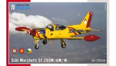 SF-260AM/M/260W Warrior, SIAI-Marchetti - SPECIAL HOBBY SH72418 1/72