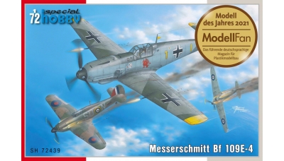 Bf 109E-4 Messerschmitt - SPECIAL HOBBY SH72439 1/72