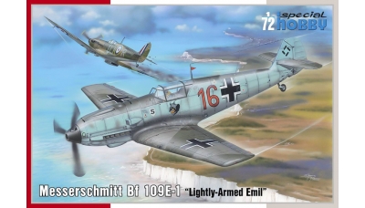 Bf 109E-1 Messerschmitt - SPECIAL HOBBY SH72454 1/72