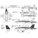 F/A-18C McDonnell Douglas, Hornet - 1/48 SUPERSCALE INTERNATIONAL 48-1141 F/A-18C McDonnell Douglas, Hornet - 1/48 SUPERSCALE INTERNATIONAL 48-1141