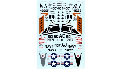 A-4B Douglas, Skyhawk - SUPERSCALE INTERNATIONAL 48-763 1/48