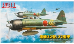 A6M3a Type 22/22a (Kou) Mitsubishi - SWEET 14122-1200 1/144