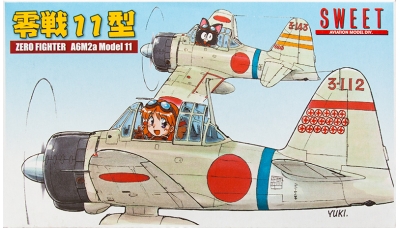 A6M2a Type 11 Mitsubishi - SWEET 14132-1500 1/144