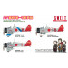 A5M4 Type 24 Mitsubishi, Claude - 1/144 SWEET 14136-2000. Комплект из двух моделей