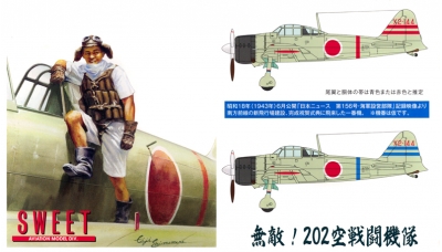 A6M2b Type 21 Mitsubishi - SWEET 14148-1700 1/144