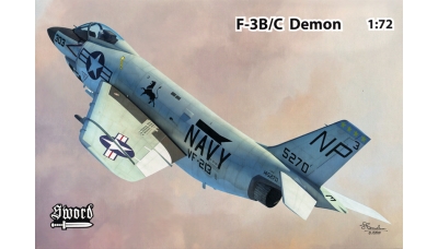 F3H-2 (F-3B) / F3H-2N (F-3C) McDonnell, Demon - SWORD SW72140 1/72