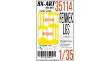 Маски для Fennek Krauss-Maffei Wegmann (KMW), LGS (TRUMPETER) - SX-ART 35114 1/35