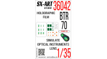 Специальная оптика для БТР-70 (TRUMPETER) - SX-ART 36042 1/35