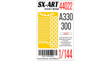 Маски для A330-300 Airbus (ЗВЕЗДА) - SX-ART 44022 1/144