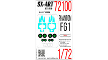 Маски для Tempest F Mk. V (F.5) Hawker (AIRFIX) - SX-ART 72109 1/72