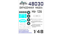 Маски для Hs 126A-1 Henschel (ICM) - SX-ART 48030 1/48