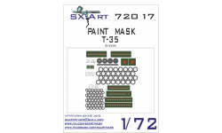 Маски для Т-35A (ЗВЕЗДА) - SX-ART 72017 1/72