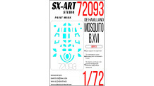 Маски для Mosquito B Mk. XVI De Havilland (AIRFIX) - SX-ART 72093 1/72