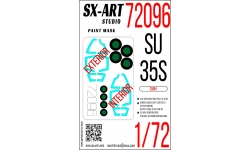 Маски для Су-35С (GREAT WALL HOBBY) - SX-ART 72096 1/72