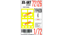 Маски для Камский АЗ Мод. 63968, Тайфун-К (ЗВЕЗДА) - SX-ART 72126 1/72