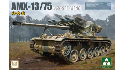 AMX-13 T75, GIAT / SS.11 ATGM Nord Aviation - TAKOM 2038 1/35