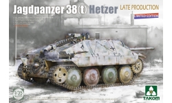 Jagdpanzer 38(t), Sd.Kfz. 138/2, BMM (ČKD), Škoda, Hetzer - TAKOM 2172X 1/35