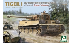 Tiger I, Pz. Kpfw. VI, Sd.Kfz. 181, Ausf. E, Henschel - TAKOM 2202 1/35