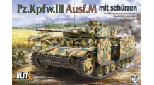 Panzerkampfwagen III, Sd.Kfz. 141/1 Ausf. M, Daimler-Benz - TAKOM 8002 1/35