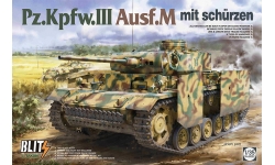 Pz.Kpfw. III, Sd.Kfz. 141 Ausf. M, Daimler-Benz - TAKOM 8002 1/35