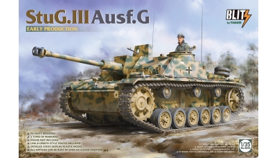 Sturmgeschütz III, Sd.Kfz. 142/1 Ausf. G, StuG III - TAKOM 8004 1/35