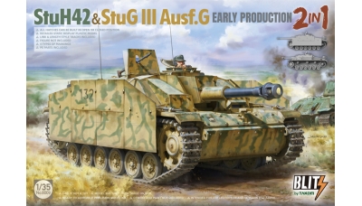 StuG III, Sd.Kfz. 142/1 Ausf. G & StuH 42, Sd.Kfz 142/2, Alkett - TAKOM 8009 1/35