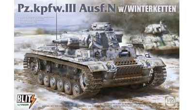 Panzerkampfwagen III, Sd.Kfz. 141/2 Ausf. N, Daimler-Benz - TAKOM 8011 1/35