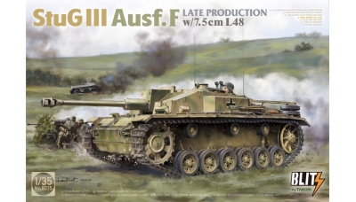 Sturmgeschütz III, Sd.Kfz. 142/1  Ausf. F, StuG III - TAKOM 8015 1/35