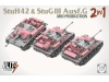 StuG III, Sd.Kfz. 142/1 Ausf. G & StuH 42, Sd.Kfz 142/2, Alkett - TAKOM 8017 1/35