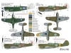 P-40M/N Curtiss, Warhawk - TALLY HO DECALS 48004 1/48