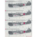 P-40E Curtiss, Warhawk - 1/48 TALLY HO DECALS 48008 P-40E Curtiss, Warhawk - 1/48 TALLY HO DECALS 48008