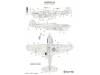 P-40E Curtiss, Warhawk - TALLY HO DECALS 48008 1/48